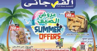 عروض الفرجانى اليوم 12 اغسطس حتى 25 اغسطس 2025 عروض الصيف