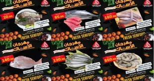 عروض المحلاوى ماركت من 22 سبتمبر 2025 مهرجان الاسماك