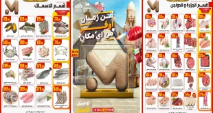 عروض المحلاوى ستورز من 30 اكتوبر حتى 5 نوفمبر 2025 اوفر من اى مكان