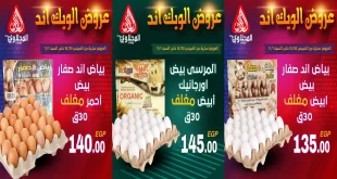 عروض المحلاوى ماركت من 30 اكتوبر حتى 1 نوفمبر 2025 الويك اند