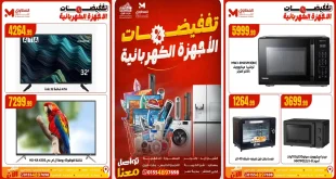 عروض المحلاوى ستورز من 26 اكتوبر 2025 تخفيضات الاجهزة الكهربائية