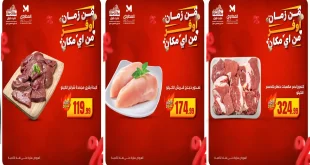 عروض المحلاوى ستورز من 9 نوفمبر حتى 12 نوفمبر 2025 أوفر من اى مكان