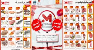 عروض المحلاوى ستورز من 20 نوفمبر حتى 26 نوفمبر 2025 اقوى العروض