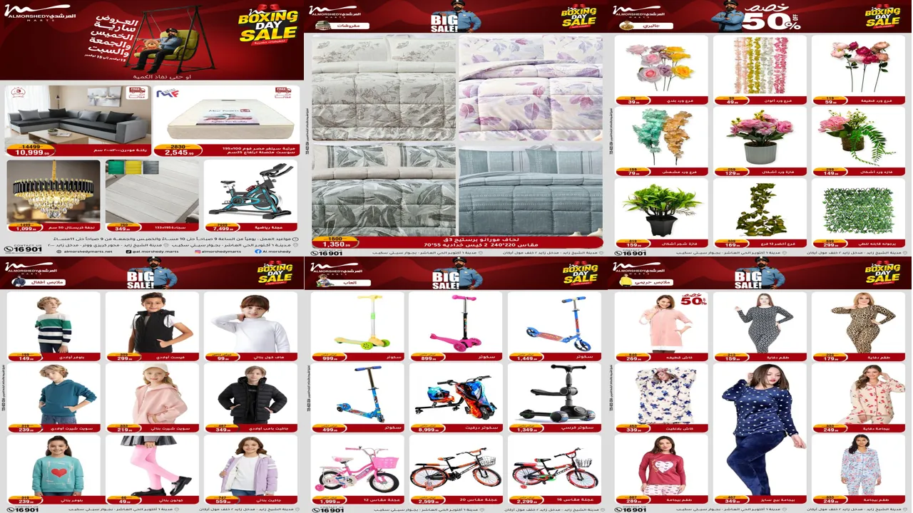 عروض المرشدى اليوم الخميس و الجمعة و السبت 13 و 14 و 15 نوفمبر 2025 البوكسينج داى