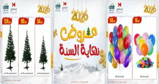 عروض المحلاوى ستورز من 14 ديسمبر 2025 تخفيضات نهاية السنة