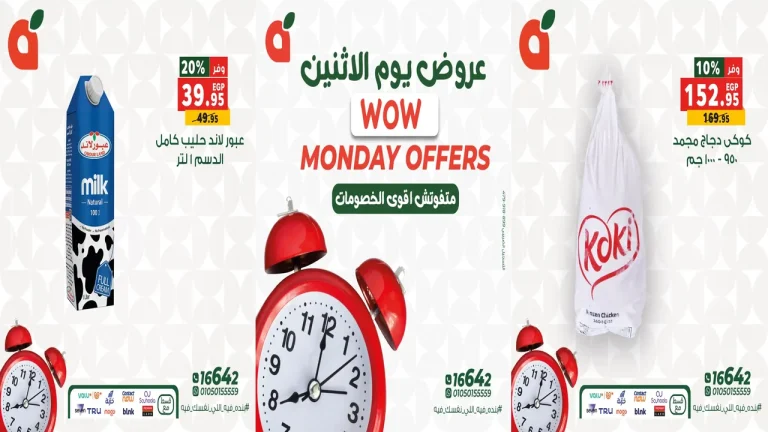 عروض بنده مصر اليوم الاثنين 22 ديسمبر 2025 كل الفروع