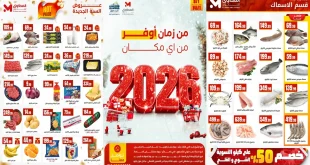 عروض المحلاوى ستورز من 8 يناير حتى 14 يناير 2026 اوفر من اى مكان