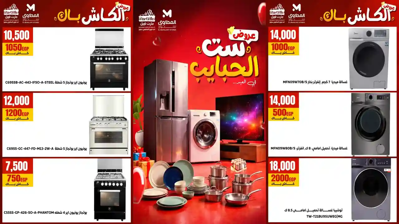 عروض المحلاوى ستورز من 19 مارس 2026 ست الحبايب