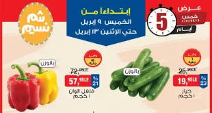 عروض بيم اليوم حتى 13 ابريل 2026 خصروات وفاكهة