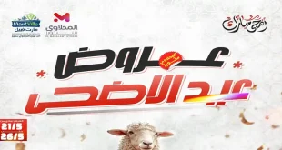 عروض المحلاوى ستورز لعيد الاضحى 22 مايو حتى 26 مايو 2026