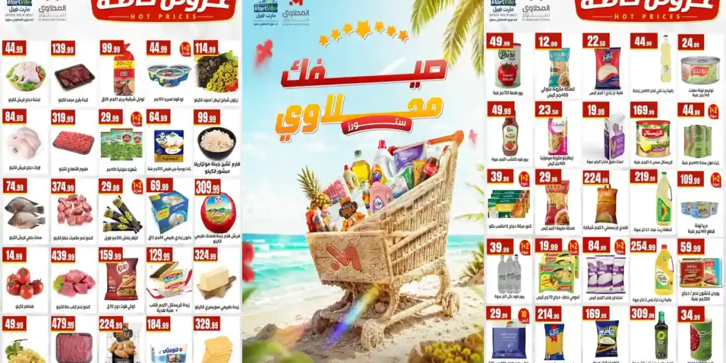 عروض المحلاوى ستورز 26 - 29 يوليو 2026 الصيف