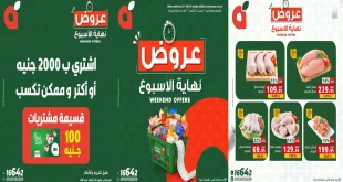 عروض بنده مصر اليوم 22 حتى 24 أكتوبر 2026 الويك اند
