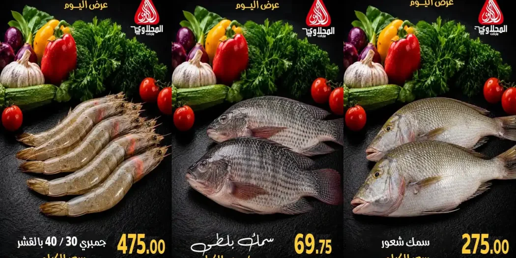 عروض المحلاوى ماركت اليوم 24 وأكتوبر 2026 مهرجان السمك